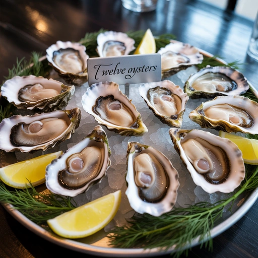 十二只生蚝